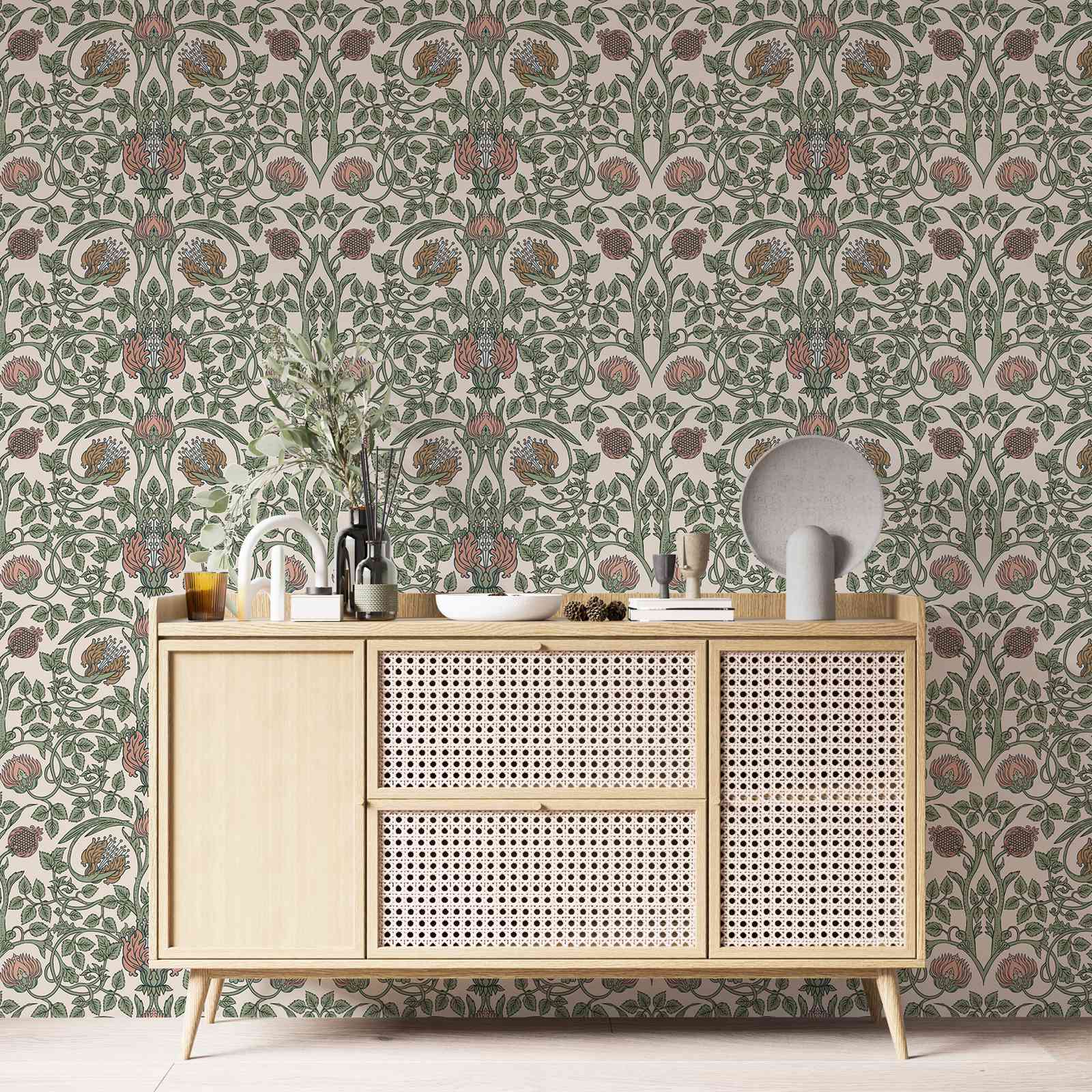 Papel de parede de medicina ve - Herbal Wallpaper avaliação e preço