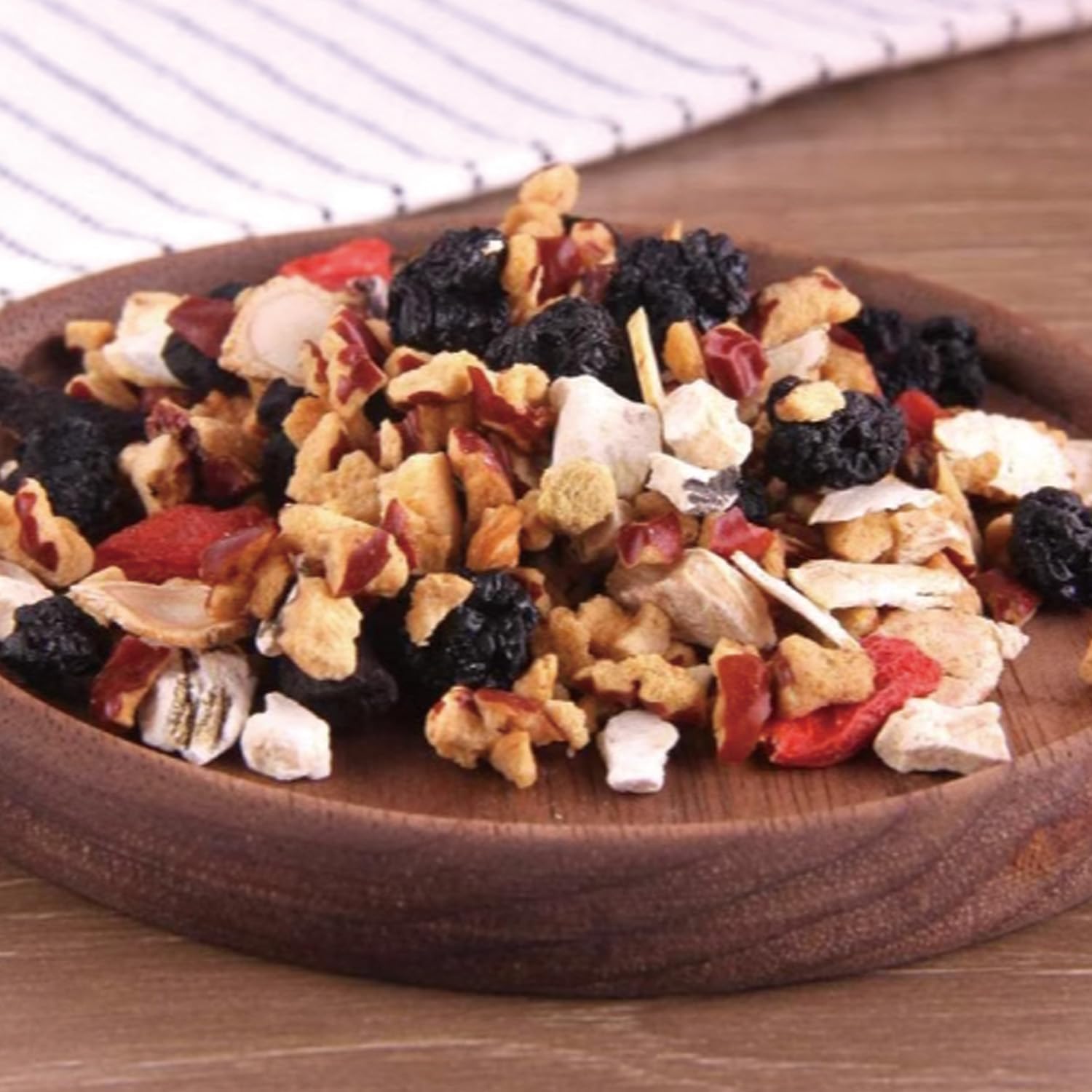 Chá de ginseng cinco tesouros, - Herbal Wellness Blend avaliação e preço